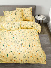 Комплект постельного белья 1,5 спальный, Feresa, Бязь, наволочки 70x70, желтый
