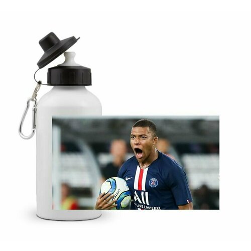 фото Спортивная бутылка kylian mbappe lottin, килиан мбаппе лоттен №3 goodbrelok
