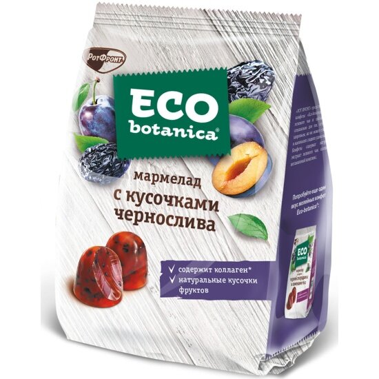 Мармелад Eco-botanica с кусочками чернослива 200 г