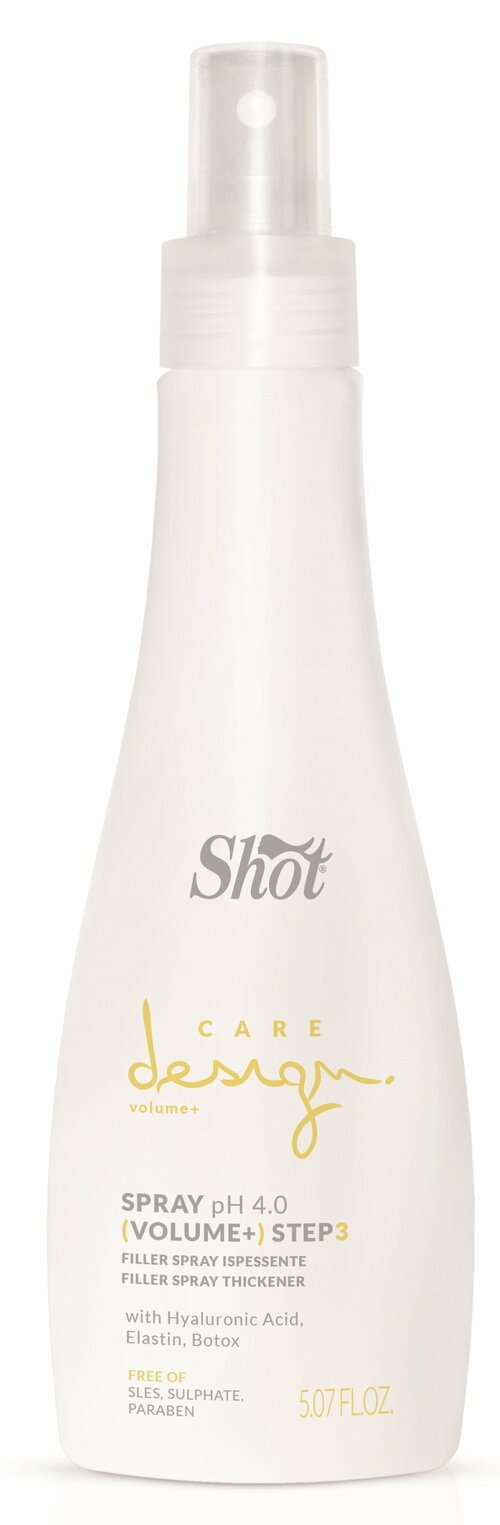 Спрей-филлер CARE DESIGN для увлажнения волос SHOT step 3 volume+ 150 мл
