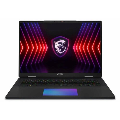 MSI Ноутбук MSI Titan 18 HX A14VIG-211RU Core i9 14900HX 64Gb SSD3Tb NVIDIA GeForce RTX4090 16Gb 18 IPS UHD+ (3840x2400) Windows 11 Home black WiFi BT Cam (9S7-182221-211)