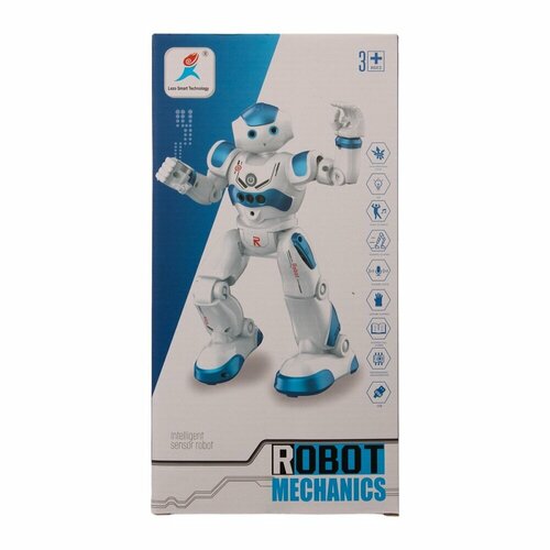 Робот радиоуправляемый КНР Mechanics, свет, звук, пульт, в коробке, M99888-3 (1881751) машина робот радиоуправляемый свет звук в комплекте предмет 1шт наша игрушка m1462 3