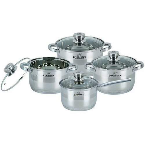 Набор посуды нержавеющая сталь 4 предмета Berlinger 5149₽
