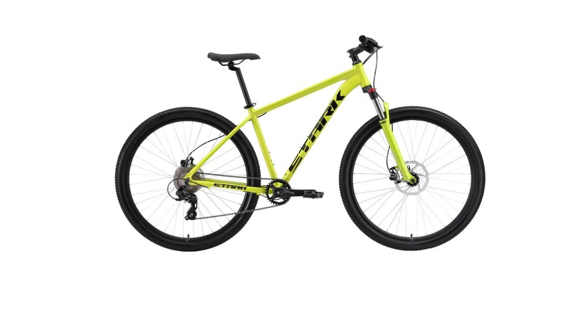Велосипед Stark'24 Hunter 29.2 HD зелено-желтый/черный 22"