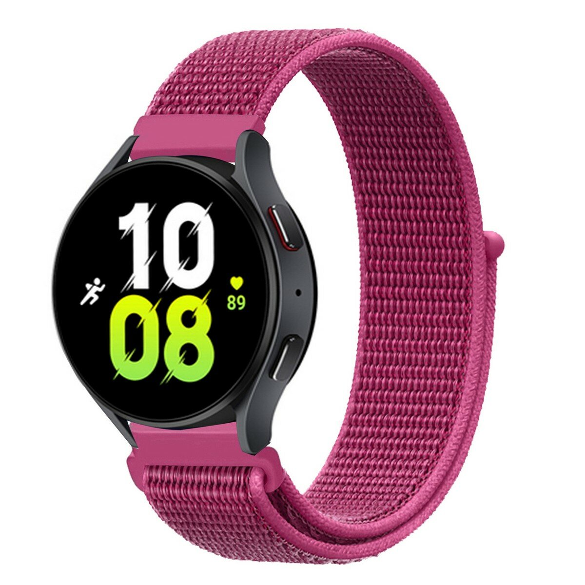 Нейлоновый ремешок для часов с креплением 20 мм Garmin, Samsung, Huawei, Honor, Xiaomi Amazfit, 41 фиолетовый
