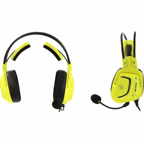 Игровые наушники с микрофоном A4tech Bloody G575 Punk Yellow Black 4813₽