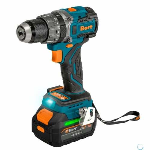 Bort дрель-шуруповерт аккумуляторная ударная BAB-21U 2X 4А Ч 93414837 18 В 4 Ач аккум система Makita 18V LXT 19780₽