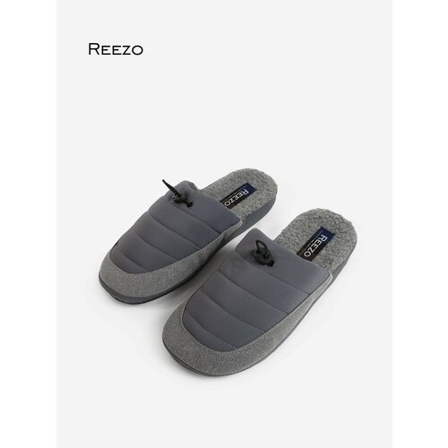 фото Тапочки reezo, размер 45-46, серый