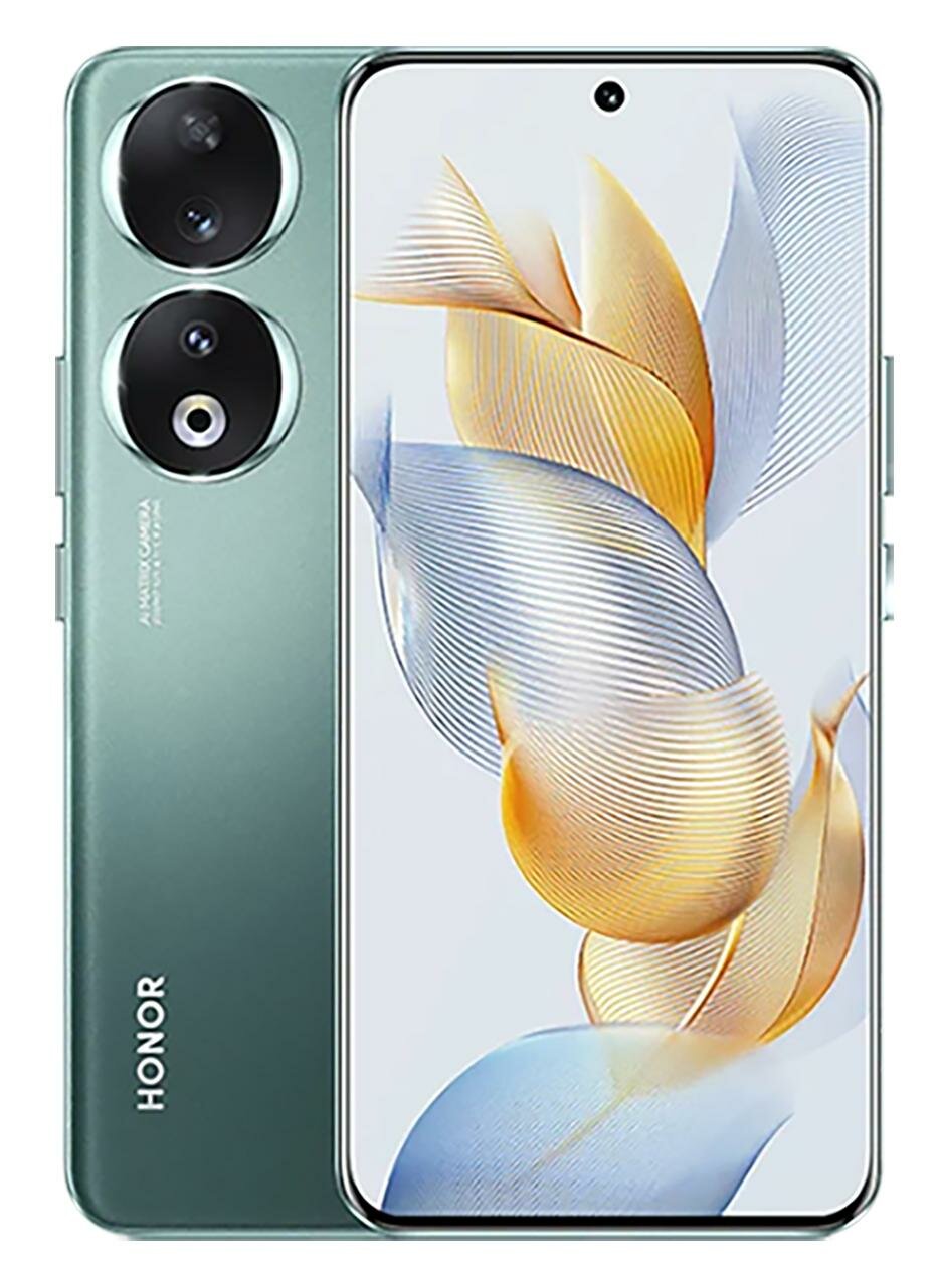 Смартфон Honor 90 12/256Gb Emerald Green (Global) Dual nano Sim
