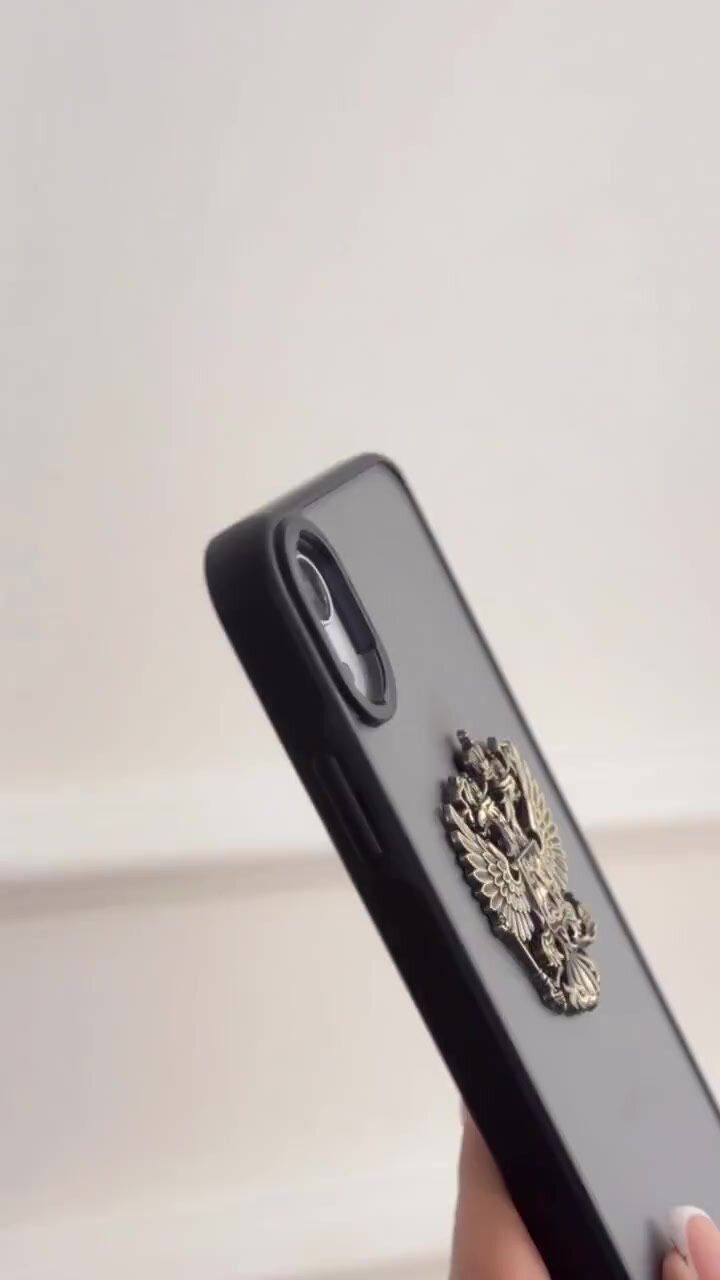 Чехол на iPhone XR Герб России РФ — фото 1