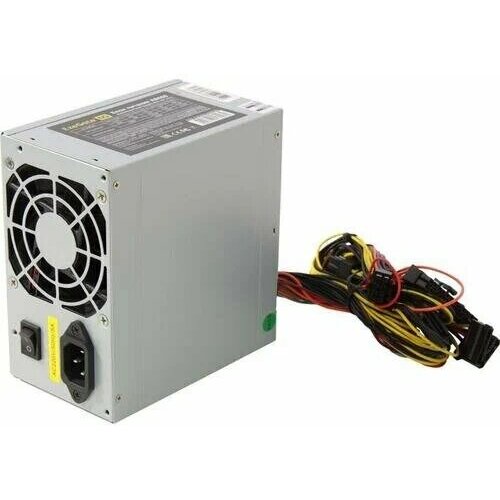 EXEGATE Блок питания EX292142RUS-PC Блок питания 600W AB600 ATX, PC, 8cm fan, 24pin, 4+4pin, PCI-E, 3xSATA, 2xIDE, кабель 220V в комплекте
