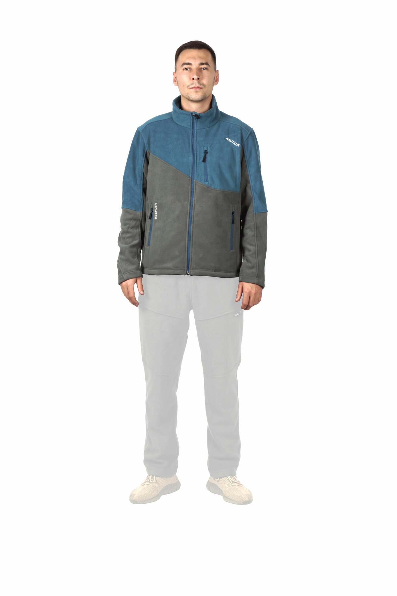 Толстовка спортивная NAUTILUS размер XL  серый