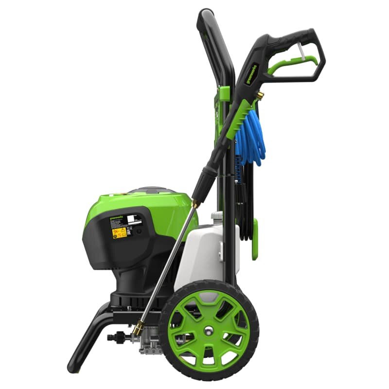 Изображение Мойка высокого давления GREENWORKS GDPW-Semi-P15 2000Вт,180бар,660 л/час, шланг10 м (5106007)
