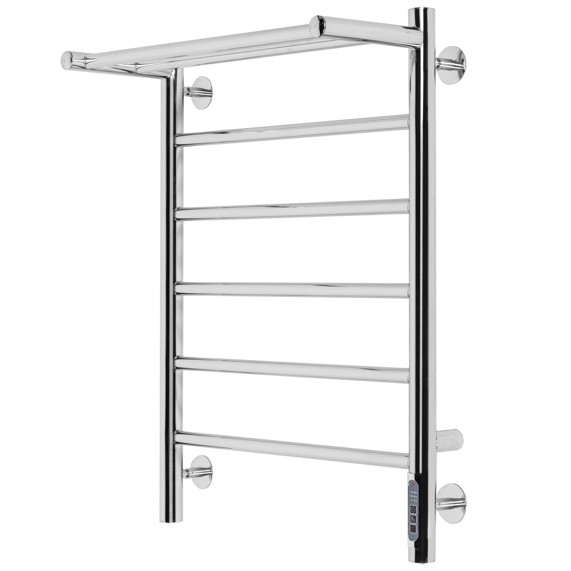 Полотенцесушитель Royal Thermo Аора П6 c полкой 450х650 электро (new встроен. диммер)