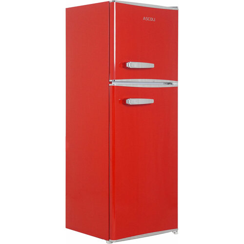 Холодильник ARDFRR120, с верхней морозильной камерой, красный