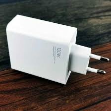 Oригинальное зарядное устройство Xiaomi, 120Вт, USB Type-C, кабель в комплекте, защита от перегрева — фото 1