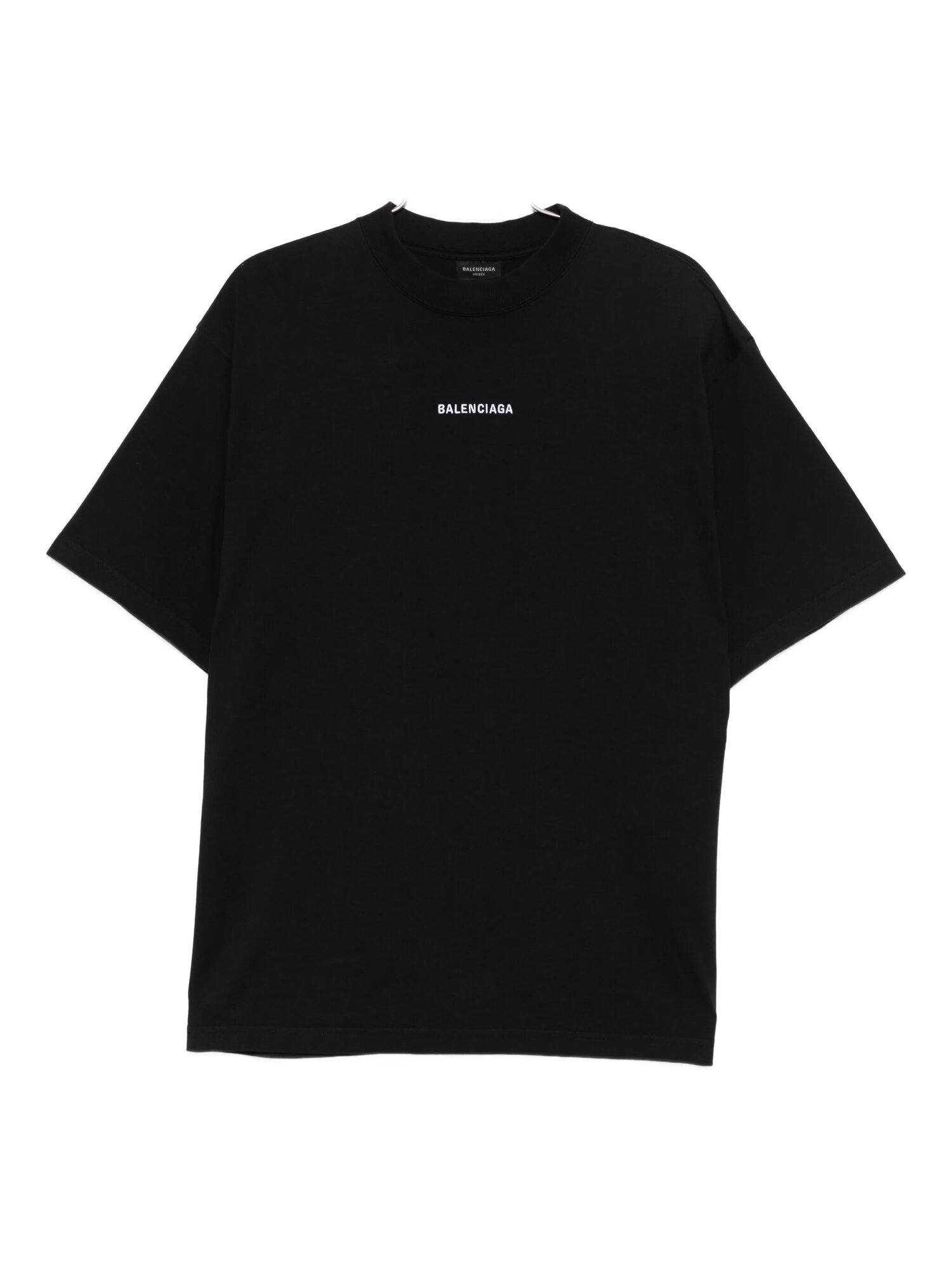 Футболка BALENCIAGA Футболка с логотипом, размер S, черный