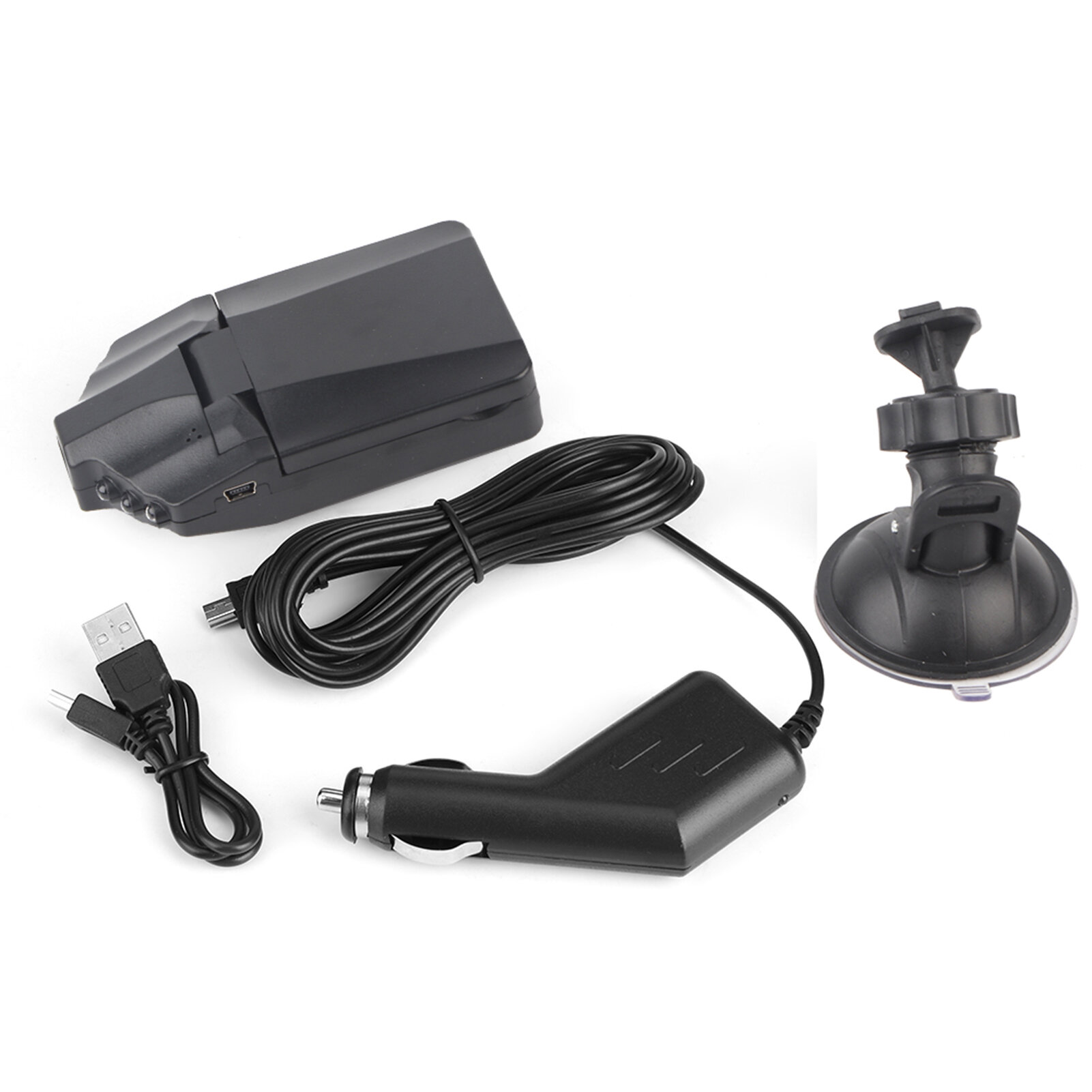 Car DVR, Rotatable Video Recorder 2.5in 120° View Angle 6 LED for Safety Driving