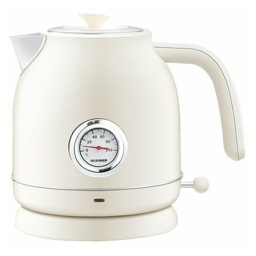 Чайник Qcooker Retro Kettle с датчиком температуры 17L Белый 351000₽