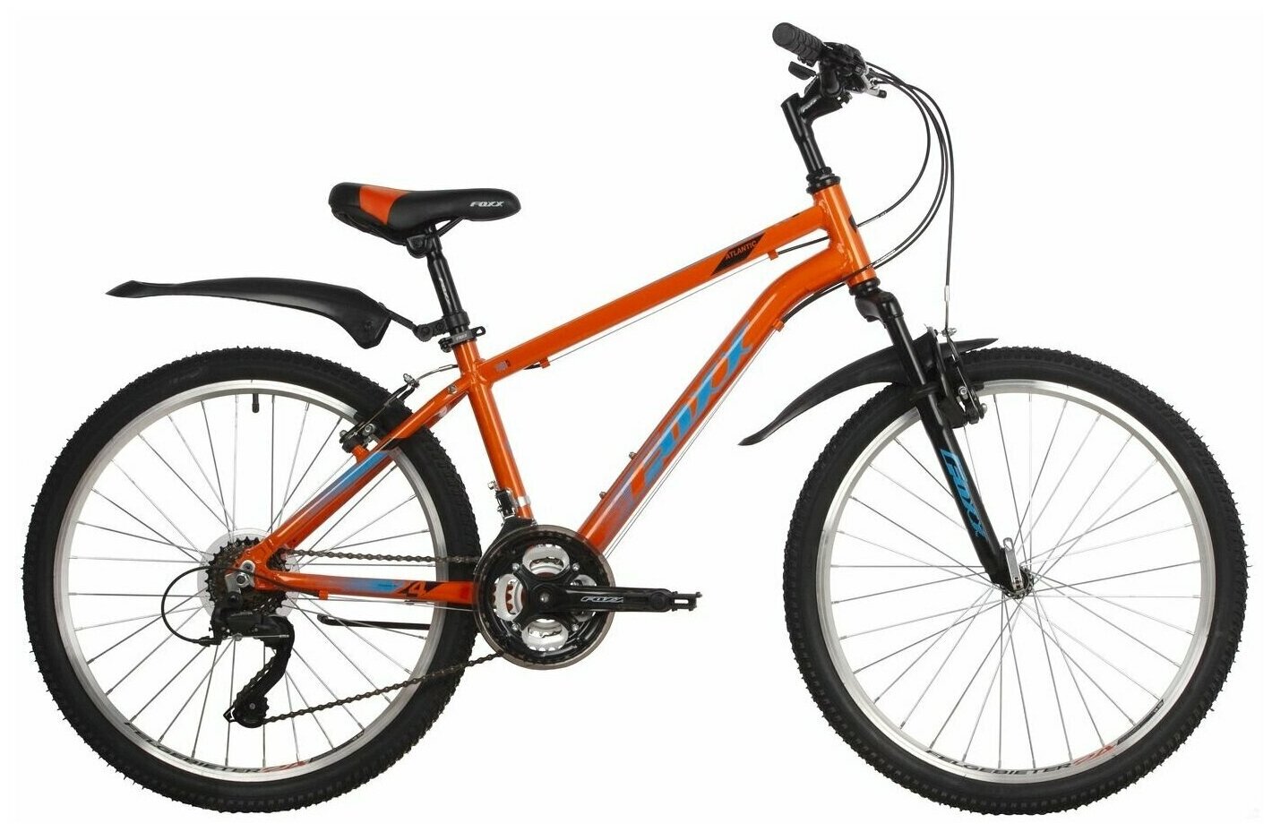 Велосипед для подростков Foxx 24AHV.ATLAN.14OR2 оранжевый