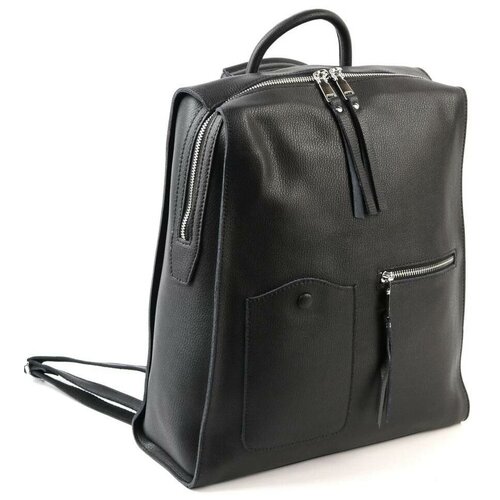 фото Женский кожаный рюкзак 2024-208 черный (119990) fuzi house