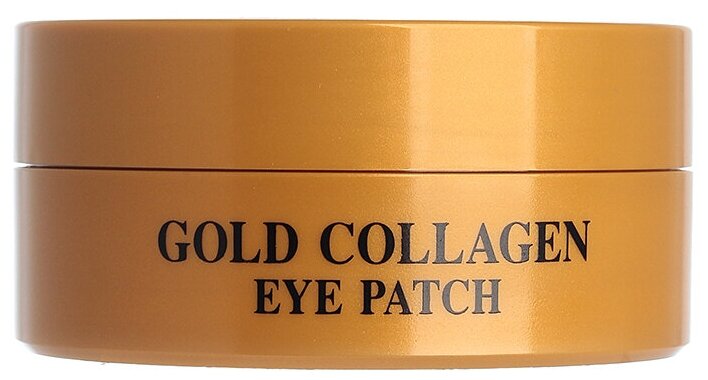 Гидрогелевые патчи SNP Gold Collagen Eye Patch для области вокруг глаз, с 24К золотом и коллагеном - фото №7