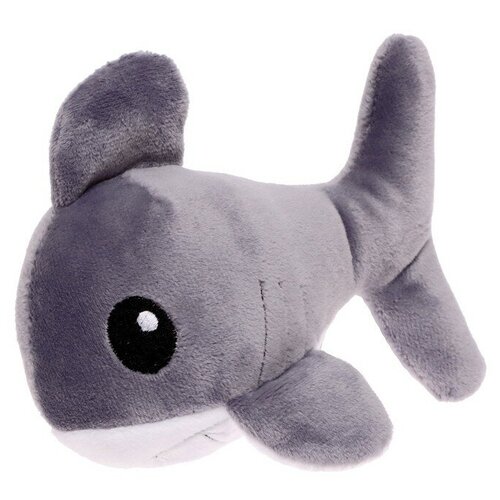 Мягкая игрушка «Акулёнок», цвет серый, 15 см мягкая игрушка акулёнок цвет серый 15 см