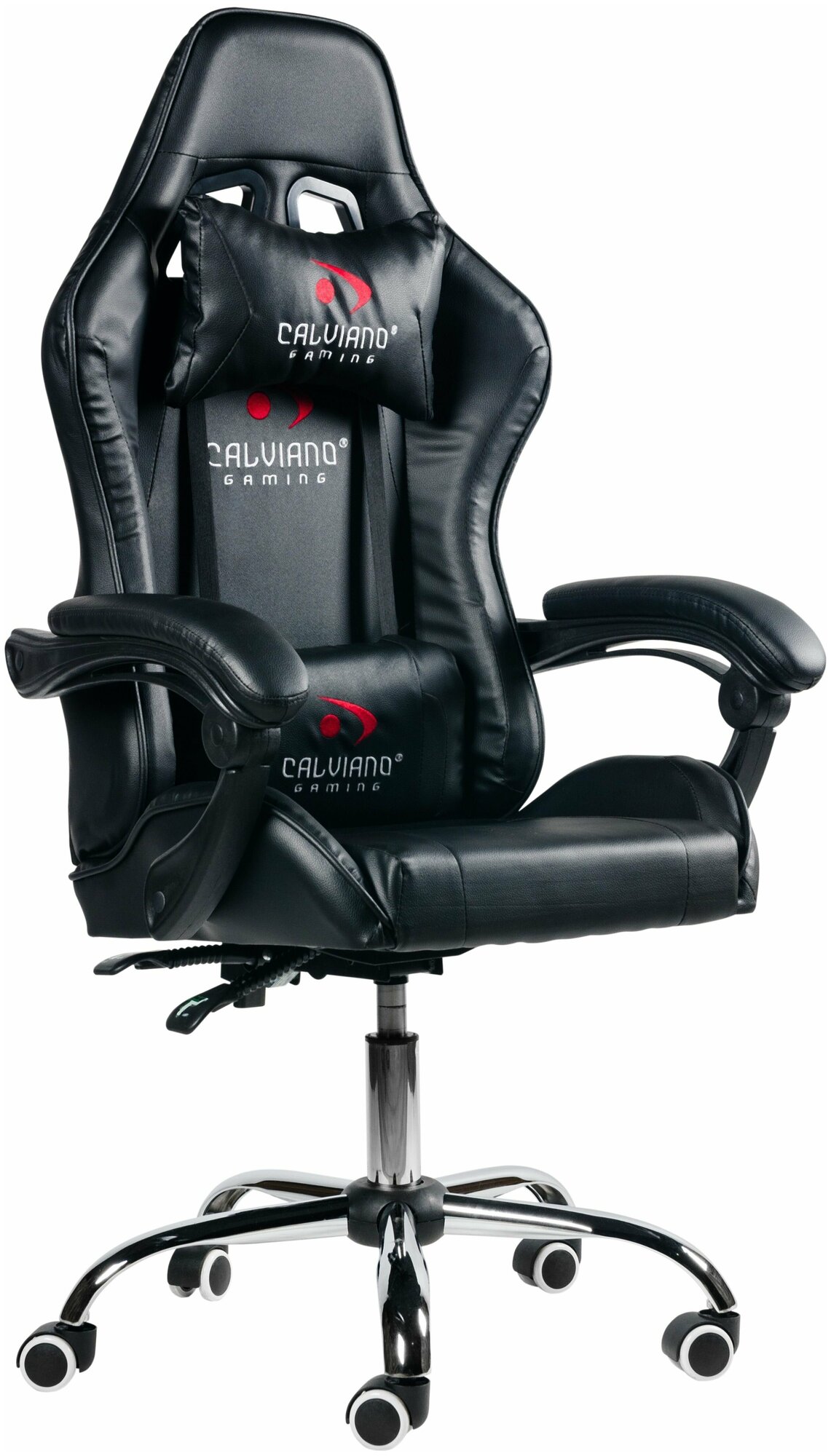 Кресло компьютерное / Кресло компьютерное игровое / Игровое кресло / Кресло офисное Calviano ULTIMATO black - фотография № 7