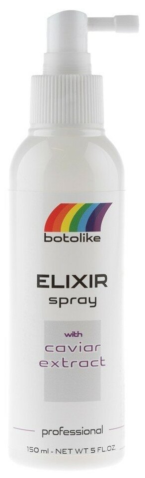 Botolike Эликсир-спрей мгновенного действия для волос Elixir Spray with caviar extract, 150 мл, аэрозоль