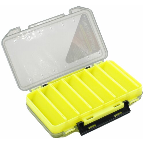 Коробка для воблеров Yaman двухсторонняя, 12 отделений, 200*125*38 мм