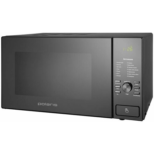 микроволновая печь electrolux emt25203c встраиваемая 25л 900вт кремовый Микроволновая печь POLARIS PMO 2303DG, 900Вт, 23л, черный