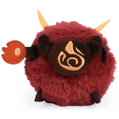 Игрушка-брелок miHoYo Hilichurl Mini Plush Toy Pyro, 11 см игрушка брелок hilichurl mini plush toy electro 9 см фиолетовый