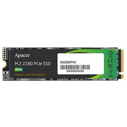 Накопитель SSD Apacer M.2 512GB AS2280 (AP512GAS2280P4X-1) ssd накопитель apacer as2280p4 512gb ap512gas2280p4 1