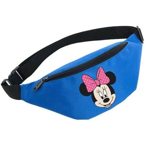 фото Сумка поясная noname, голубой