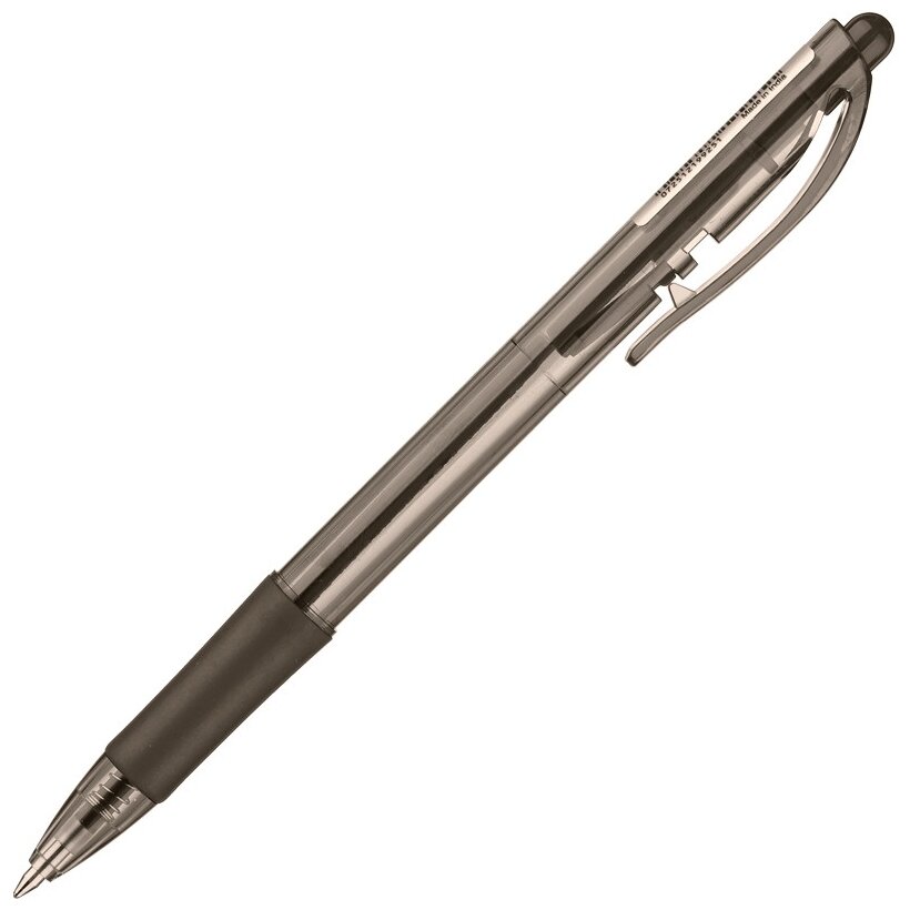 Ручка шариковая автоматическая PENTEL BK417-А рез.манж.черн ст. 0,7мм