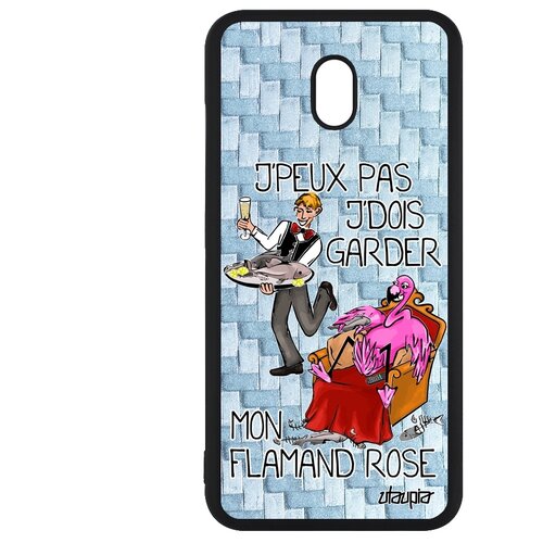 фото Чехол для мобильного redmi 8a, "не могу - у меня фламинго!" карикатура комикс utaupia