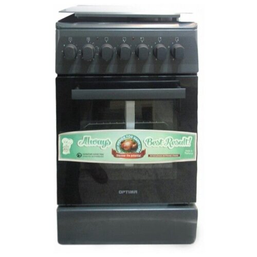 Газоэлектрическая плита OPTIMA CS-5624 Черный матовый 2840000₽