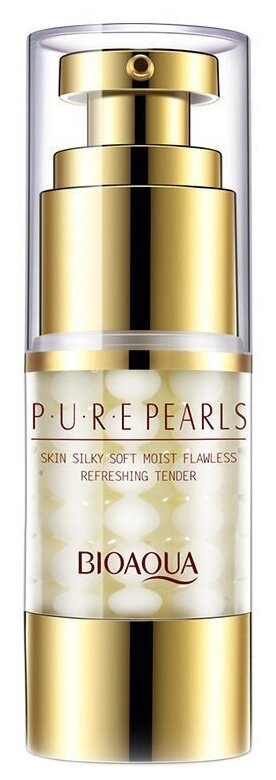 BioAqua Крем для век с жемчугом Pure Pearls, 25 мл, 25 г