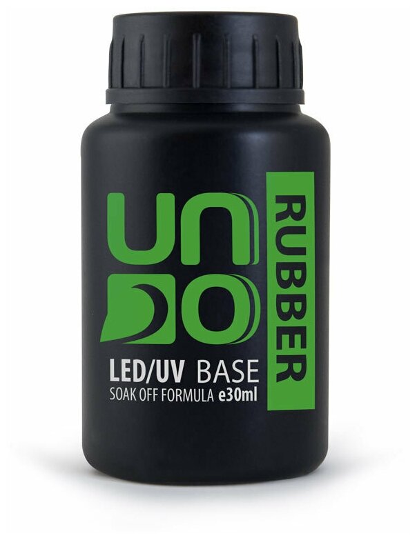 UNO Базовое покрытие LED/UV Rubber Base, бесцветный, 30 мл