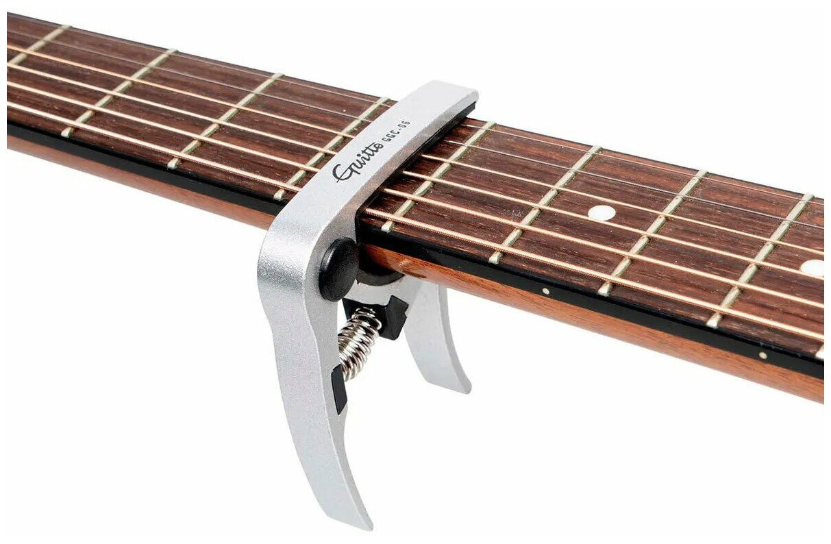 Каподастр для гитары Guitto GGC-06-SL — фото 1