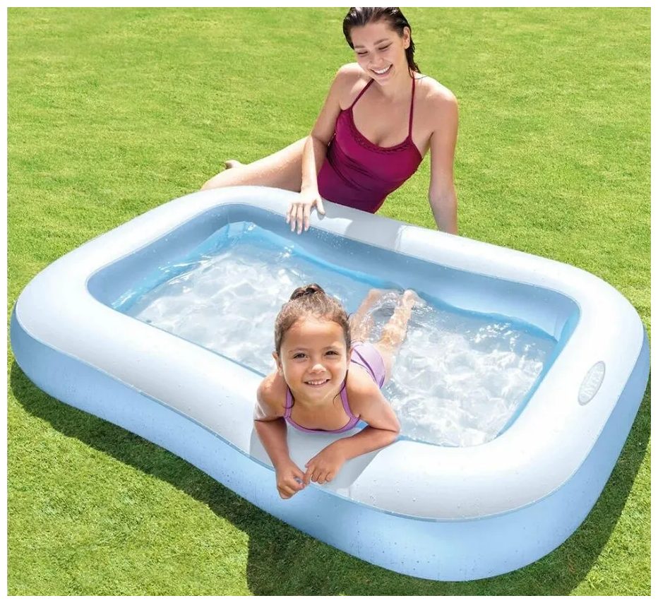 Бассейн надувной intex 166 х 100 х 25см