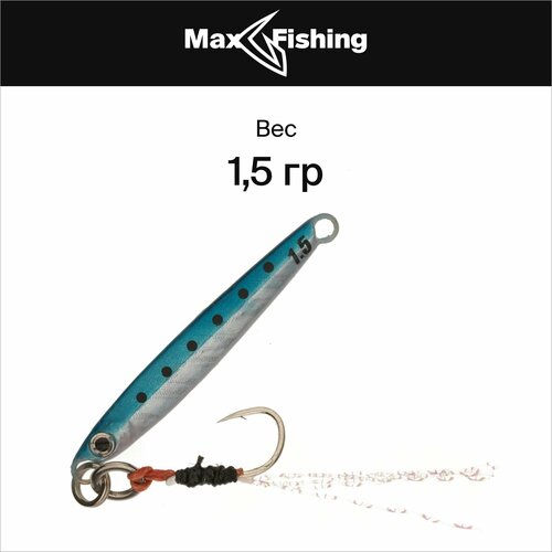 фото Блесна колеблющаяся пилькер major craft jigpara micro slim 1,5гр #015 keimura iwashi