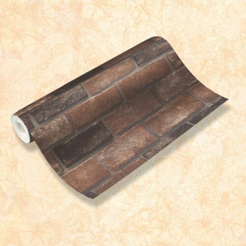 Обои самоклеящиеся в рулоне Лувр WHS-005 коричневые 05м28м2 мм 723₽