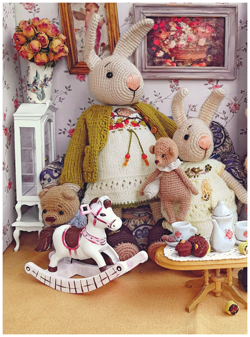 Вязаное счастье семейства Кроликовых. Больше чем АМИГУРУМИ + уникальные наряды на все случаи жизни - фото №15