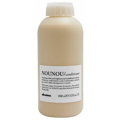 Davines кондиционер Essential Haircare New Nounou Nourishing для сухих волос, 1000 мл davines essential haircare nounou интенсивная восстанавливающая маска для глубокого питания волос для волос и кожи головы 75 г 75 мл банка