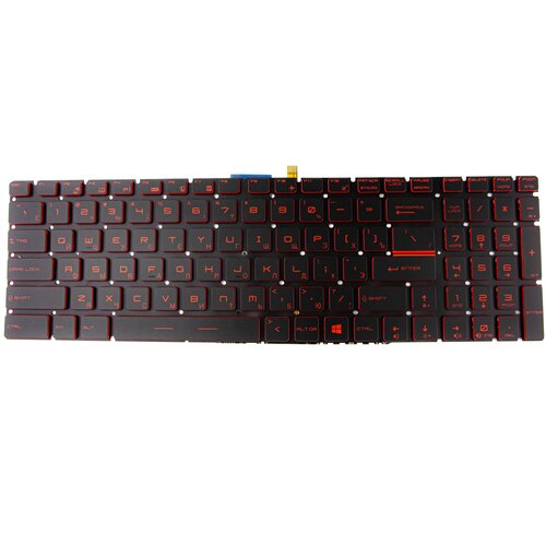 Клавиатура для MSI GF65 GF75 с подсветкой pn NSK-FB1LN 2875₽