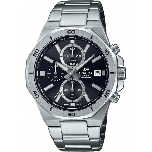 Наручные часы CASIO Edifice, черный, серый