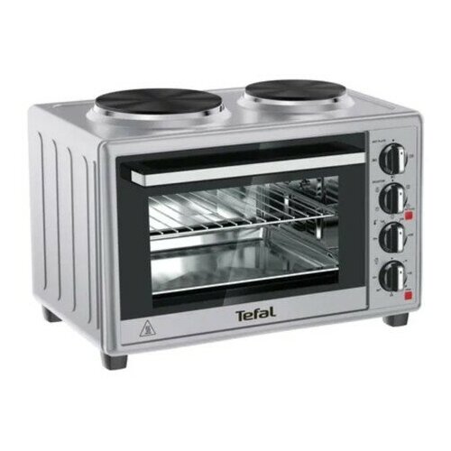 Мини печь Tefal OF463D30 3000 Вт 32 л гриль конвекция таймер серебристо-чёрная 3550300₽