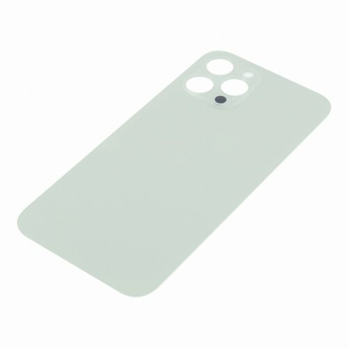 Задняя крышка для Apple iPhone 12 Pro Max (с широким отверстием) серебро, AA задняя крышка стекло iphone 11 pro max c увел вырезом серебро 1кл