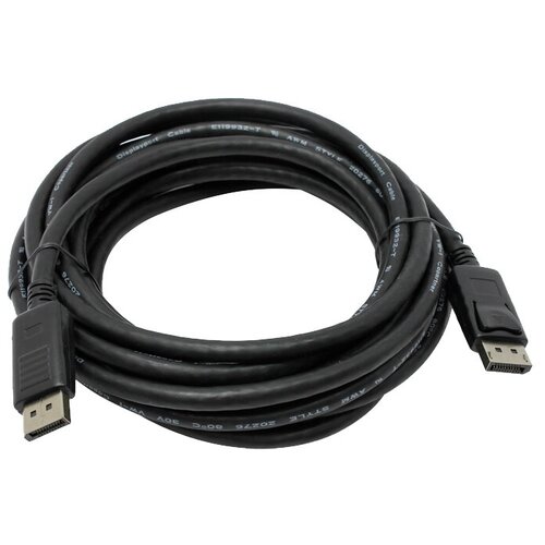 Кабель Telecom DisplayPort - DisplayPort (CG590), 5 м, черный кабель telecom displayport displayport cg712 3m 3 м черный